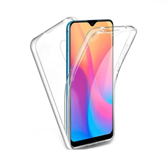 Capa de Silicone 360º para Xiaomi Redmi 8/8a Transparente